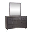  Liberty Furniture Industries Inc. Cottage View 6-Drawer Kids Dresser with Mirror 423-YBR-DM IMAGE 2