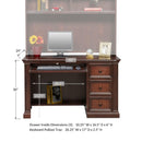 Winners Only Cape Cod BG150N 50" Flattop Desk - Chocolate IMAGE 6