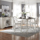  Liberty Furniture Industries Inc. Magnolia Manor Counter Height Dining Table 244-GT5454 IMAGE 3