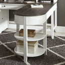  Liberty Furniture Industries Inc. Office Desks L-Shaped Desks 417-HOJ-LSD IMAGE 5