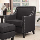 Elements International Erica Fabric Accent Chair UER090100CA IMAGE 1