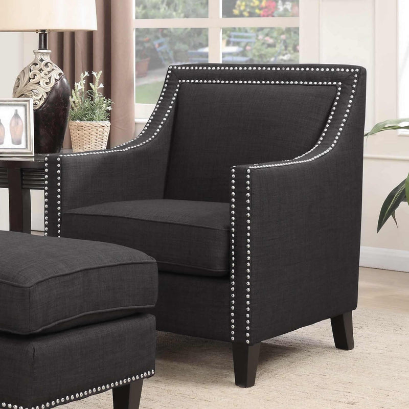 Elements International Erica Fabric Accent Chair UER090100CA IMAGE 1