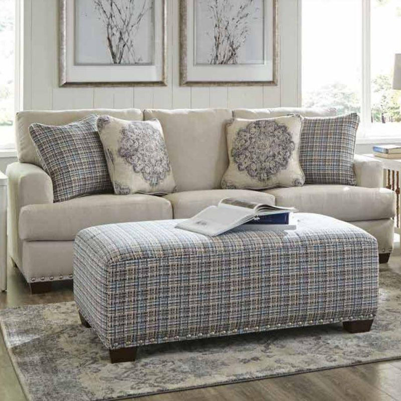 Jackson Furniture Newberg Stationary Fabric Sofa 4421-03 1561-18/2430-18 IMAGE 2