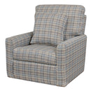  Jackson Furniture Newberg Swivel Fabric Chair 741-21 2430-18/1561-18 IMAGE 1