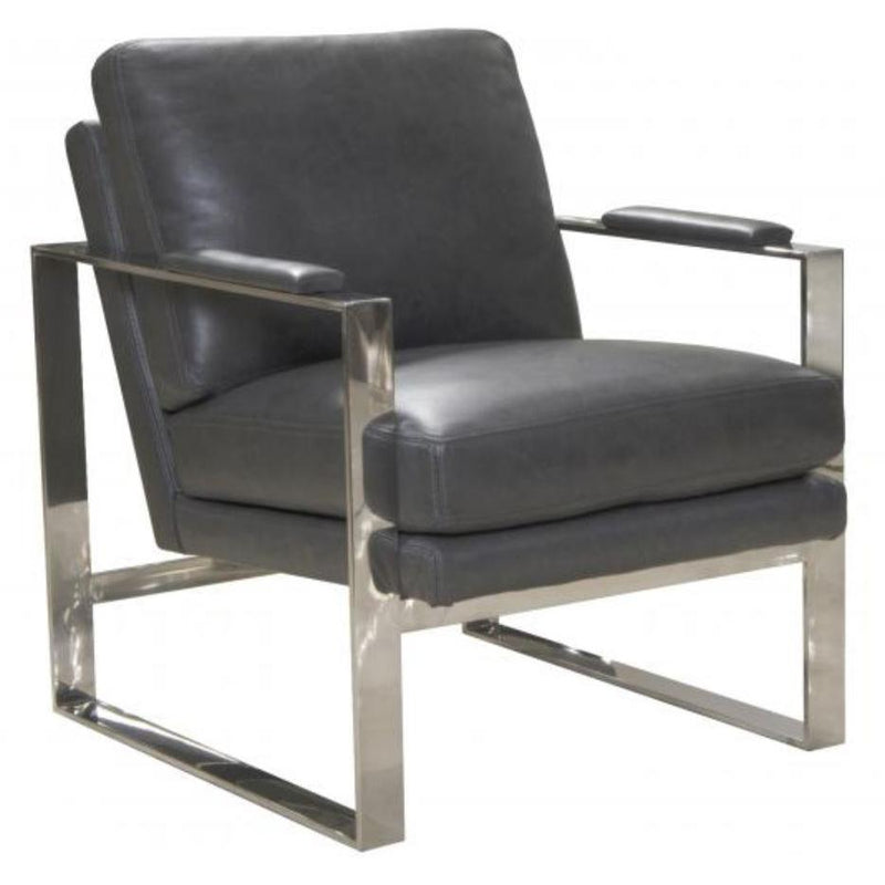  Jackson Furniture Moneta Stationary Leather Accent Chair 708-20 3001-58 IMAGE 1