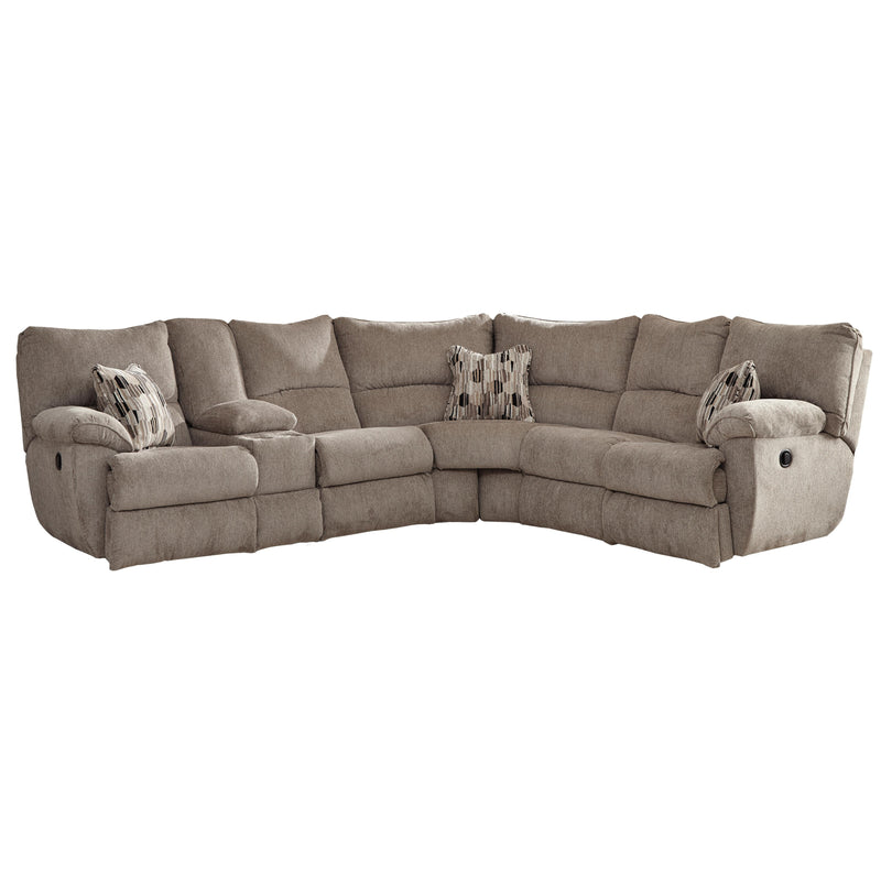 Catnapper Elliott Reclining Fabric 2 pc Sectional 2256 2151-38/2152-38|2257 2151-38/2152-38 IMAGE 1