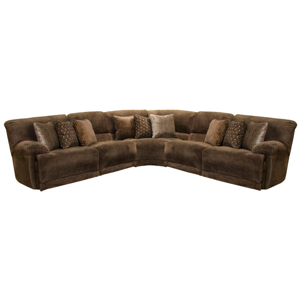 Catnapper Burbank Reclining Fabric 5 pc Sectional 2816 1806-49/2640-49|2814 1806-49/2640-59|2818 1806-49/2640-59|2814 1806-49/2640-59|2817 1806-49/2640-49 IMAGE 1