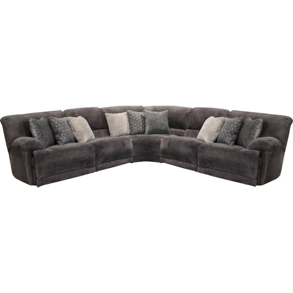 Catnapper Burbank Power Reclining Fabric 5 pc Sectional 62816 1806-58/2642-28|2814 1806-58/2640-48|2818 1806-58/2642-48|2814 1806-58/2642-48|62817 1806-58/2642-28 IMAGE 1