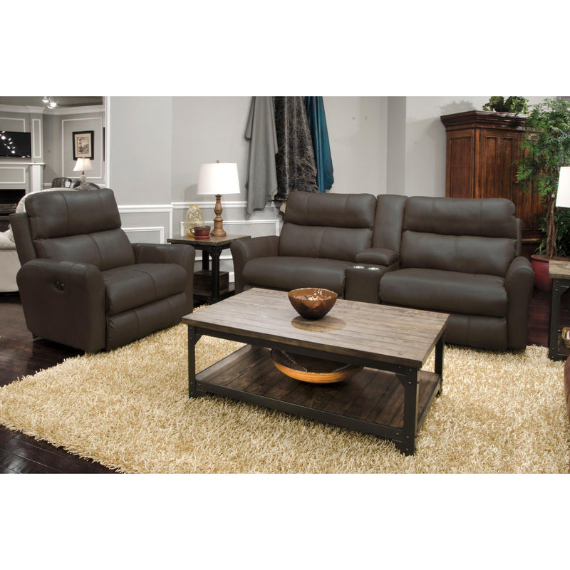  Catnapper Mara Power Reclining Leather Match Sofa 874751 1225-09/3025-09 IMAGE 2