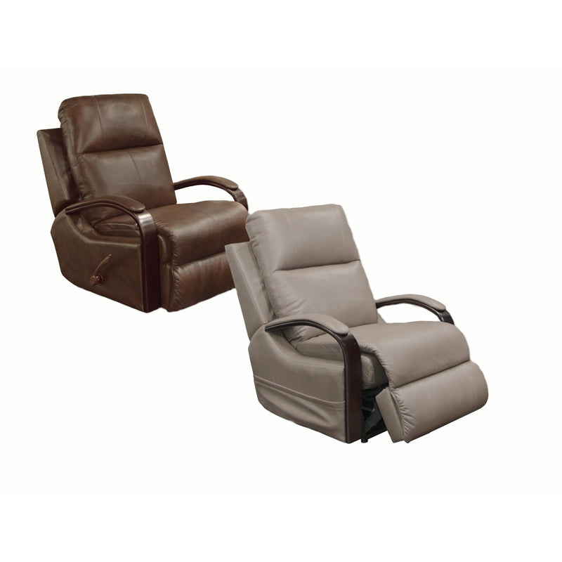 Catnapper Gianni Glider Leather Match Recliner 4705-6 1284-38/3084-38 IMAGE 2