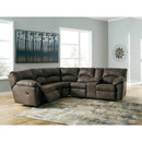  Signature Design by Ashley Tambo Reclining Leather Look 2 pc Sectional 2780248/2780249 IMAGE 2