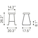 Zuo Bree Counter Height Stool 101261 IMAGE 10