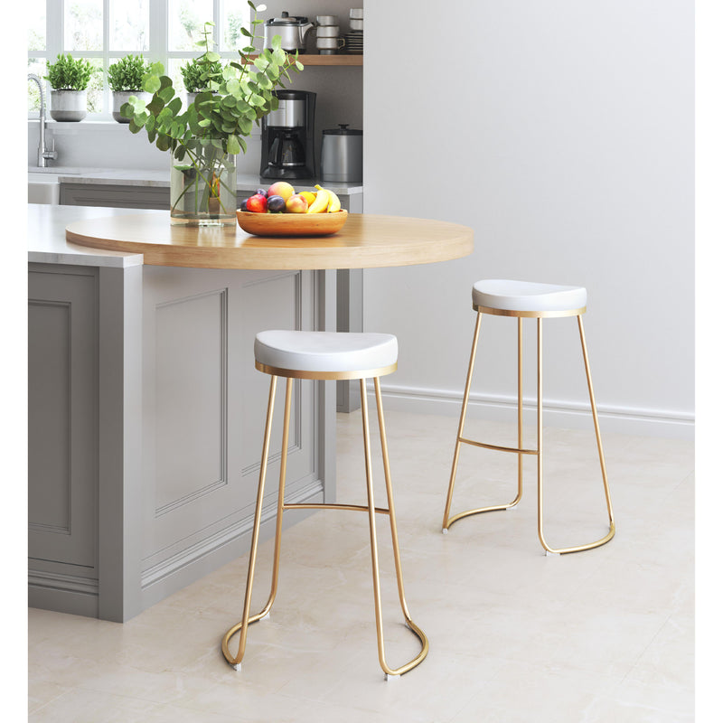 Zuo Bree Pub Height Stool 101265 IMAGE 9