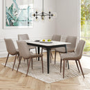  Zuo Magnus 101272 Dining Chair - Brown & Walnut IMAGE 7