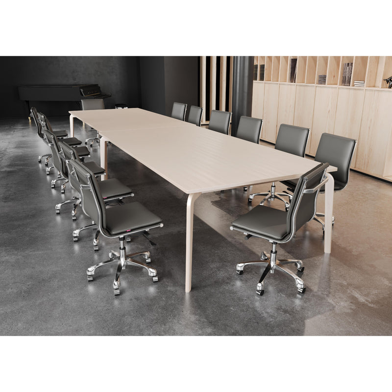 Zuo Lider Plus 215233 Armless Office Chair - Gray IMAGE 8