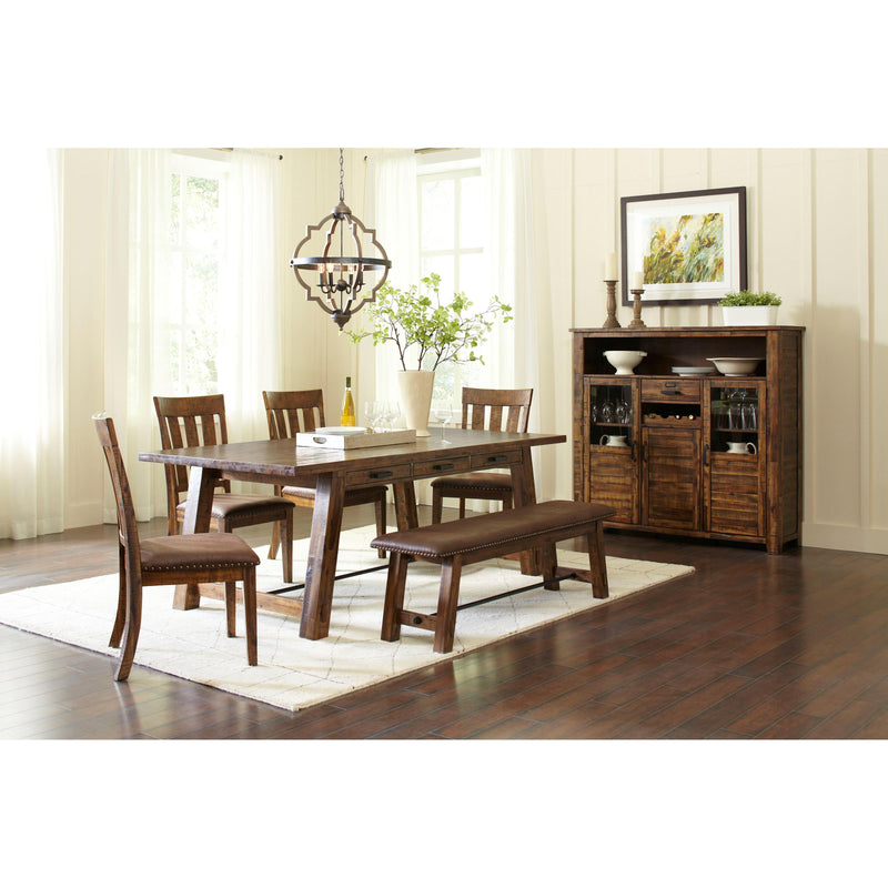 Jofran Cannon Valley Dining Table with Trestle Base 1511-82 IMAGE 4