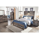 Signature Design by Ashley Drystan B211B47 Full Panel Bed with 2 Storage Drawers IMAGE 4