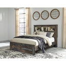  Signature Design by Ashley Drystan Queen Bookcase Bed with Storage B211-65/B211-54S/B211-96 IMAGE 2