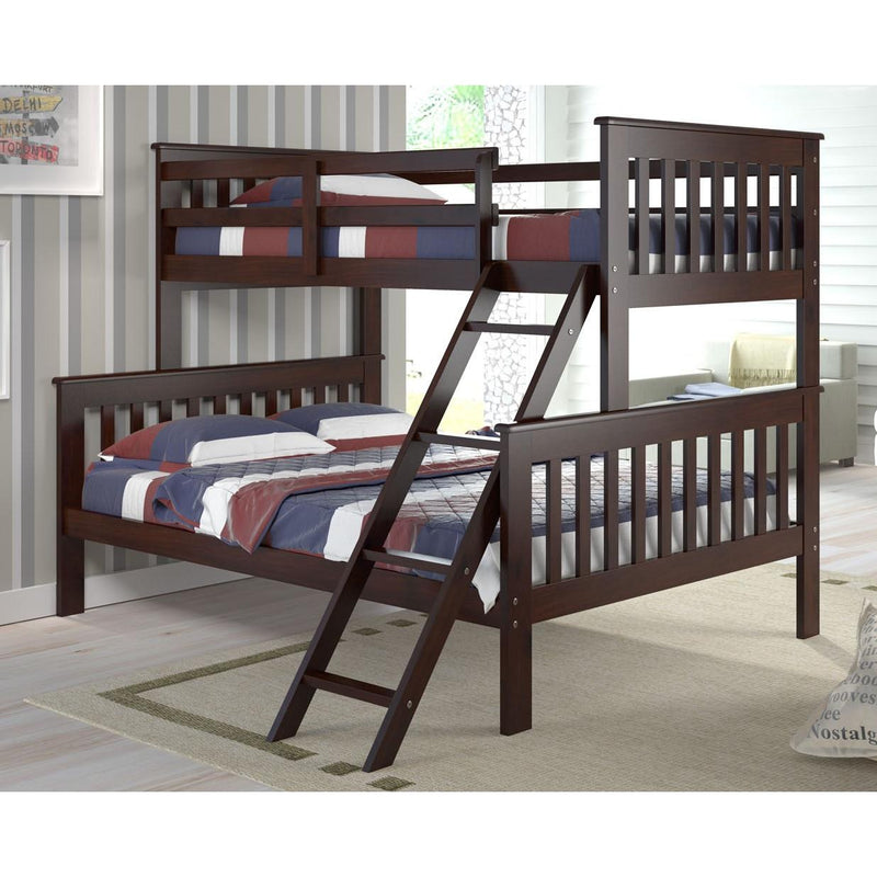 Donco Trading Company Kids Beds Bunk Bed 122-2-TFCP IMAGE 1
