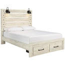  Signature Design by Ashley Cambeck Queen Panel Bed with Storage B192-57/B192-54S/B192-96 IMAGE 1