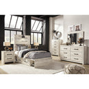  Signature Design by Ashley Cambeck B192B13 Twin Panel Bed with 2 Storage Drawers IMAGE 9