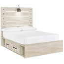  Signature Design by Ashley Cambeck B192B16 Full Panel Bed with 2 Storage Drawers IMAGE 1