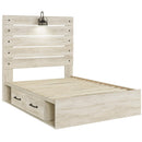  Signature Design by Ashley Cambeck B192B16 Full Panel Bed with 2 Storage Drawers IMAGE 2