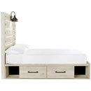  Signature Design by Ashley Cambeck B192B16 Full Panel Bed with 2 Storage Drawers IMAGE 4