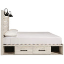  Signature Design by Ashley Cambeck King Panel Bed with Storage B192-58/B192-56/B192-160/B100-14 IMAGE 4