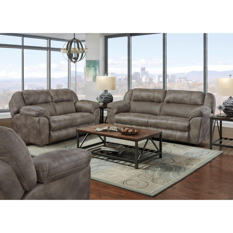 Catnapper Flynn Power Reclining Leather Look Sofa 762451 1455-19/1456-19 IMAGE 4