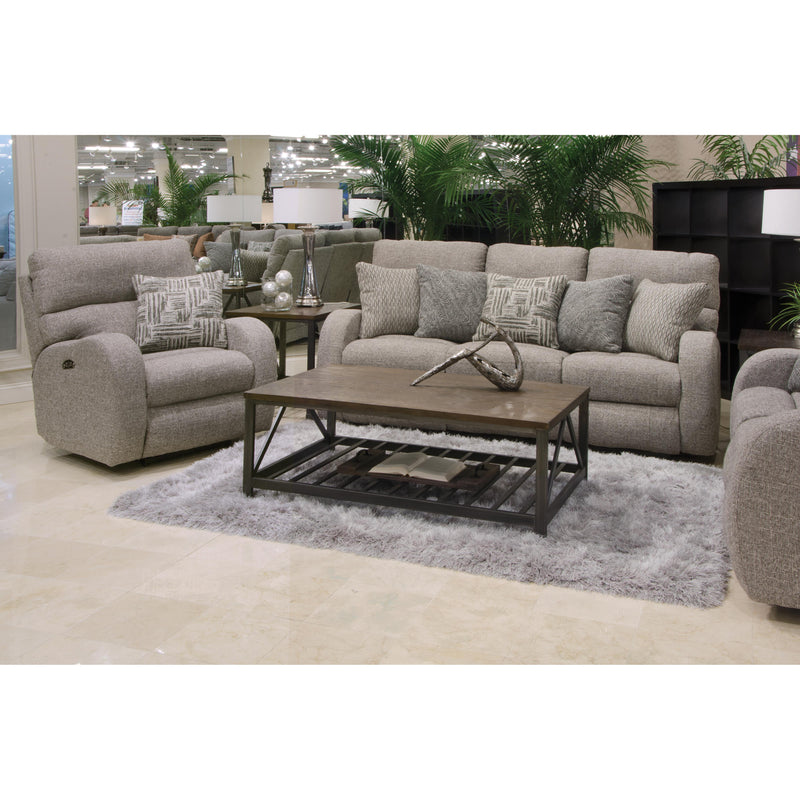  Catnapper Liam Power Reclining Fabric Sofa 63901 2166-18/2167-43 IMAGE 2