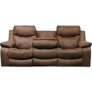  Catnapper Palmer Power Reclining Leather Look Sofa 763955 1307-29 IMAGE 1