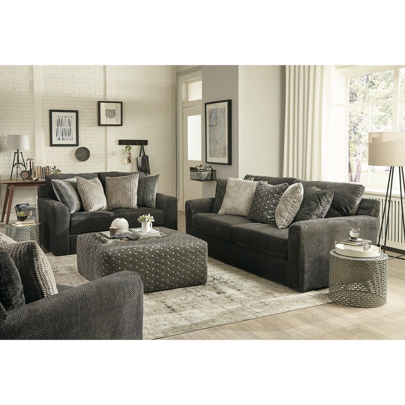 Jackson Furniture Midwood Stationary Fabric Loveseat 3291-02 1806-58/2642-28 IMAGE 2