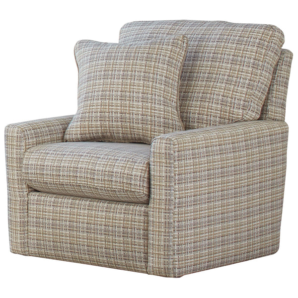 Jackson Furniture Newberg Swivel Fabric Chair 741-21 2430-38/1561-46 IMAGE 1
