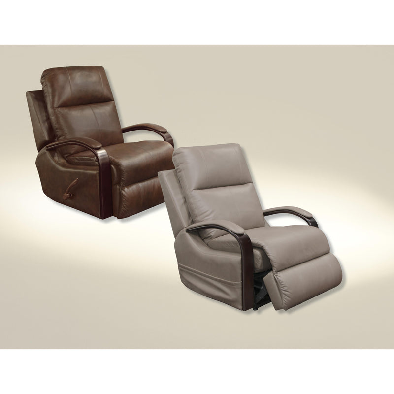 Catnapper Gianni Power Leather Match Recliner with Wall Recline 64705-7 1268-09/3068-09 IMAGE 2