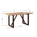 Winners Only Venice DVT24278 78" Tall Trestle Table IMAGE 3