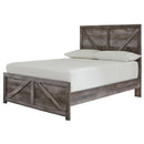  Signature Design by Ashley Wynnlow B440B17 Full Crossbuck Panel Bed IMAGE 1