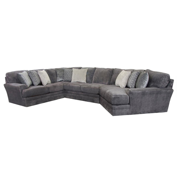 Jackson Furniture Mammoth 4376 3 pc Sectional - Smoke IMAGE 1