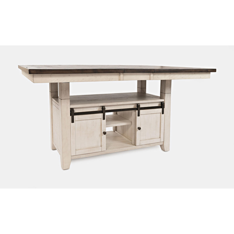 Jofran Madison County Adjustable Height Dining Table with Pedestal Base 1706-72B/1706-72T IMAGE 2