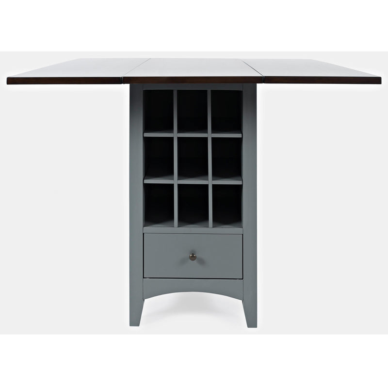 Jofran Asbury Park Counter Height Dining Table with Pedestal Base 1816-48 IMAGE 1