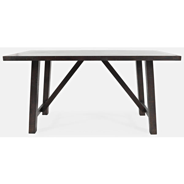 Jofran American Rustics Counter Height Dining Table with Trestle Base 1839-72 IMAGE 1