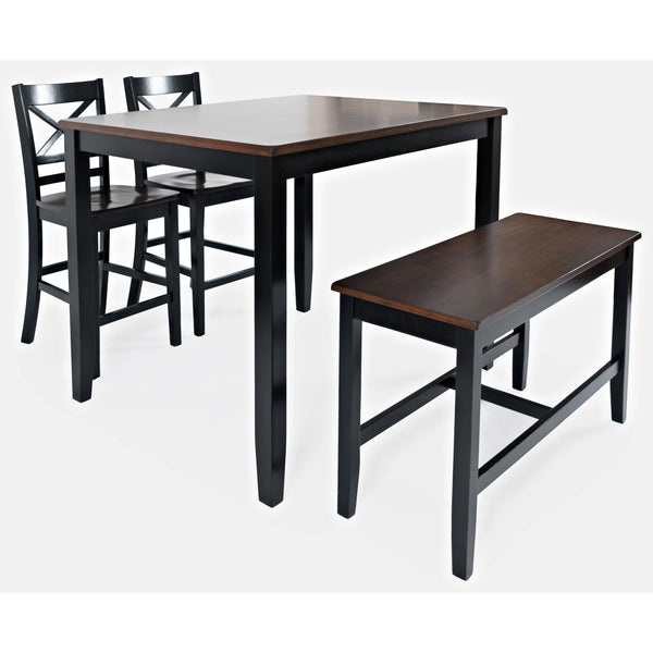 Jofran Asbury Park 4 pc Counter Height Dinette 1846 IMAGE 1