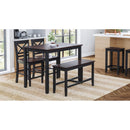 Jofran Asbury Park 4 pc Counter Height Dinette 1846 IMAGE 3