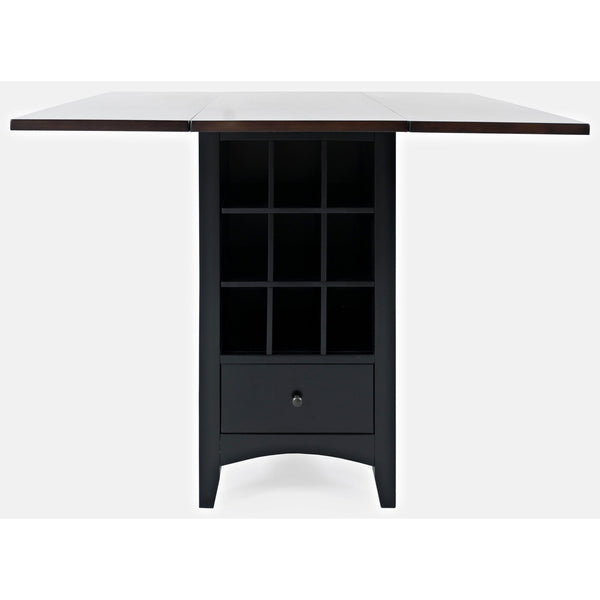 Jofran Asbury Park Counter Height Dining Table with Pedestal Base 1846-48 IMAGE 1