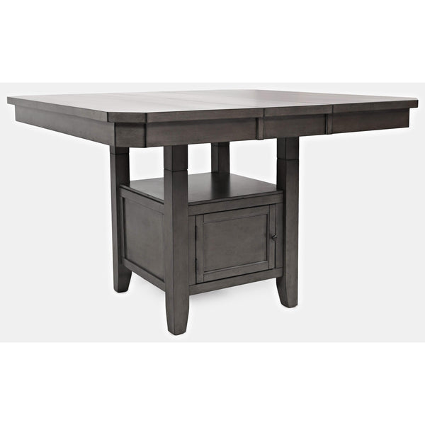 Jofran Manchester Adjustable Height Dining Table with Pedestal Base 1872-54B/1872-54T IMAGE 1