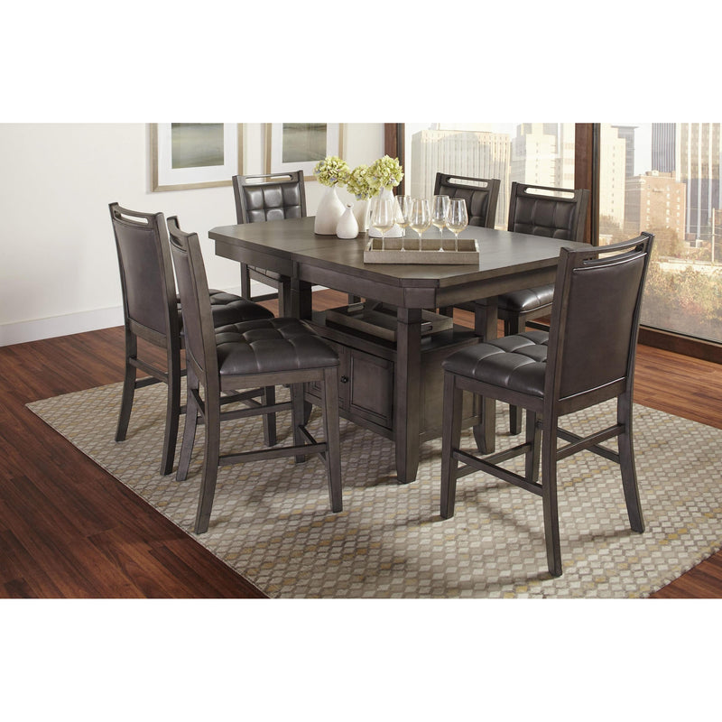 Jofran Manchester Adjustable Height Dining Table with Pedestal Base 1872-78B/1872-78T IMAGE 6