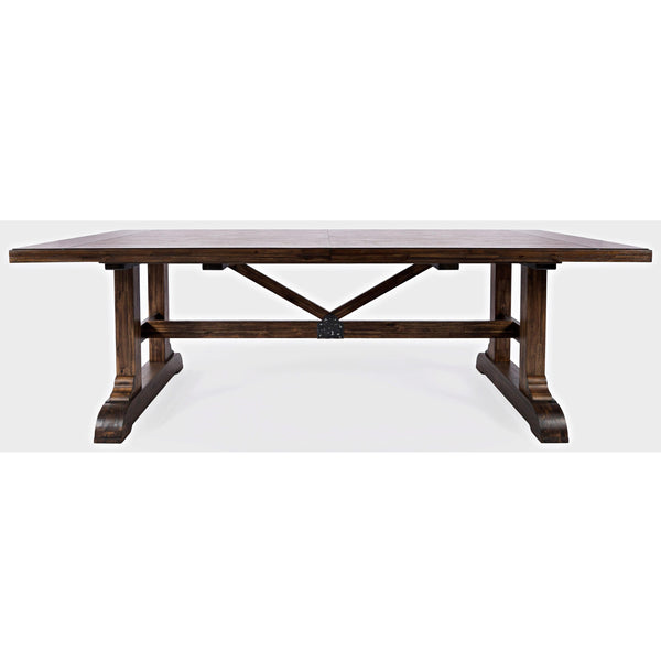 Jofran Bakersfield Dining Table with Trestle Base 1901-110B/1901-110T IMAGE 1