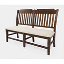 Jofran Bakersfield Bench 1901-57KD IMAGE 2