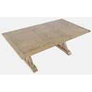 Jofran Carlyle Crossing Dining Table with Trestle Base 1921-78BDNG/1921-78T IMAGE 3