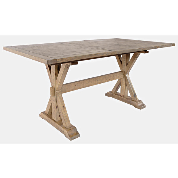 Jofran Carlyle Crossing Counter Height Dining Table with Trestle Base 1921-78BCH/1921-78T IMAGE 1